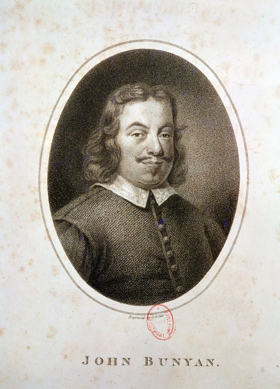 جون بونيان (1628-1688) منقوش بواسطة جون كوليير بواسطة مدرسة اللغة الإنجليزية