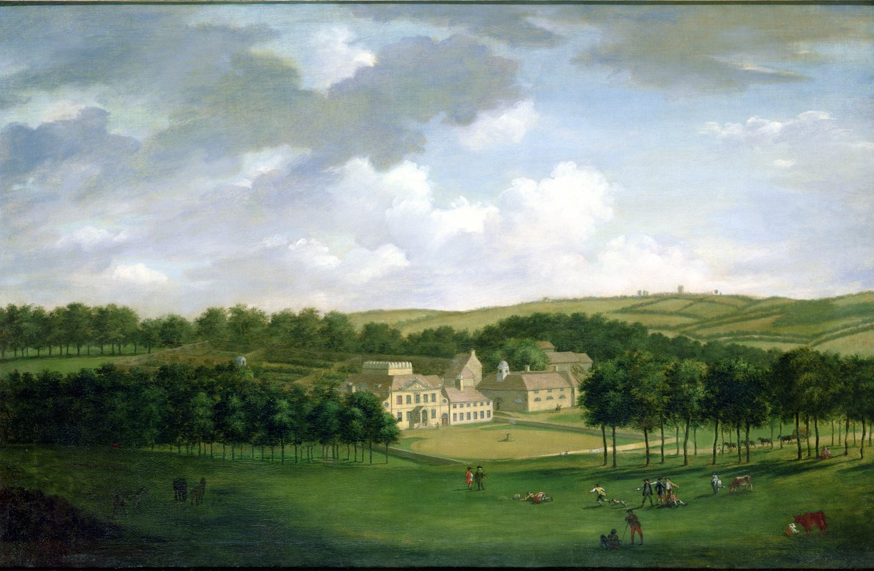 كيدبروك بارك ، كينت ، نُسبت سابقًا إلى جورج لامبرت (1700-65) c.1740-50 بواسطة مدرسة اللغة الإنجليزية