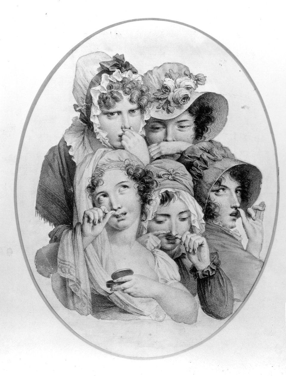 ليدي سنوف آخذون ، c.1800 بواسطة مدرسة اللغة الإنجليزية