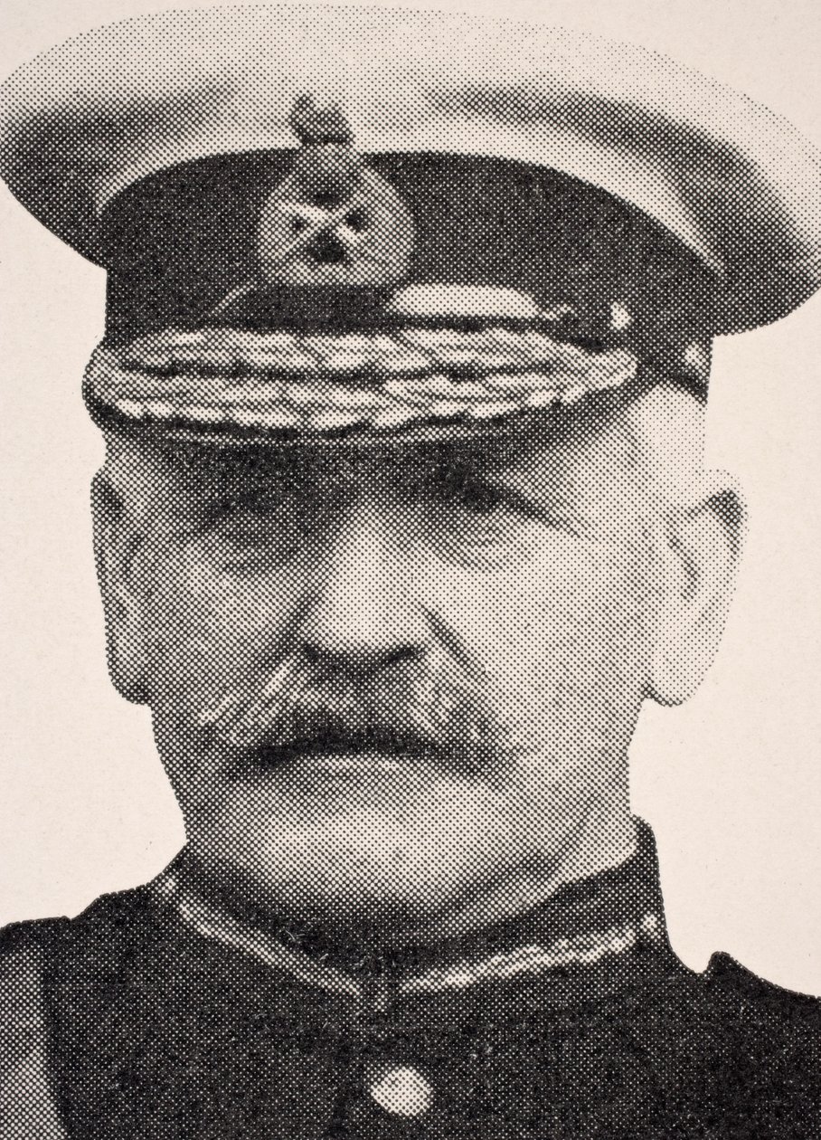اللواء السير تشارلز كارمايكل مونرو ، من ألبوم The War Illustrated Album deLuxe المنشور في لندن ، 1916 بواسطة مدرسة اللغة الإنجليزية