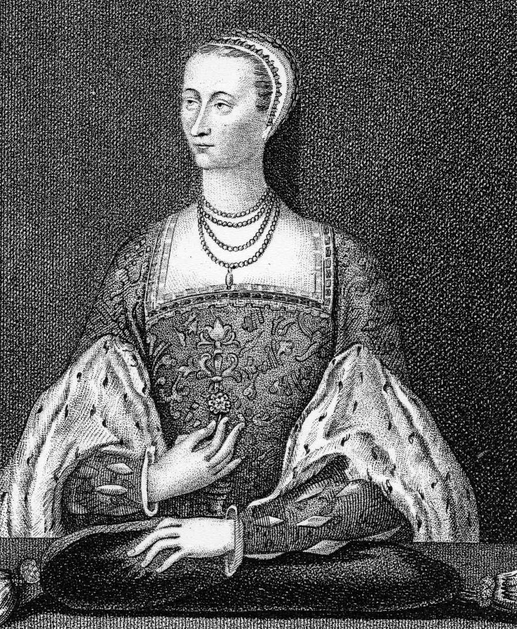 Mary of Guise ، توضيح من "Iconographia Scotia ، أو صور الأشخاص اللامعين في اسكتلندا" لجون بينكرتون ، 1794 بواسطة مدرسة اللغة الإنجليزية