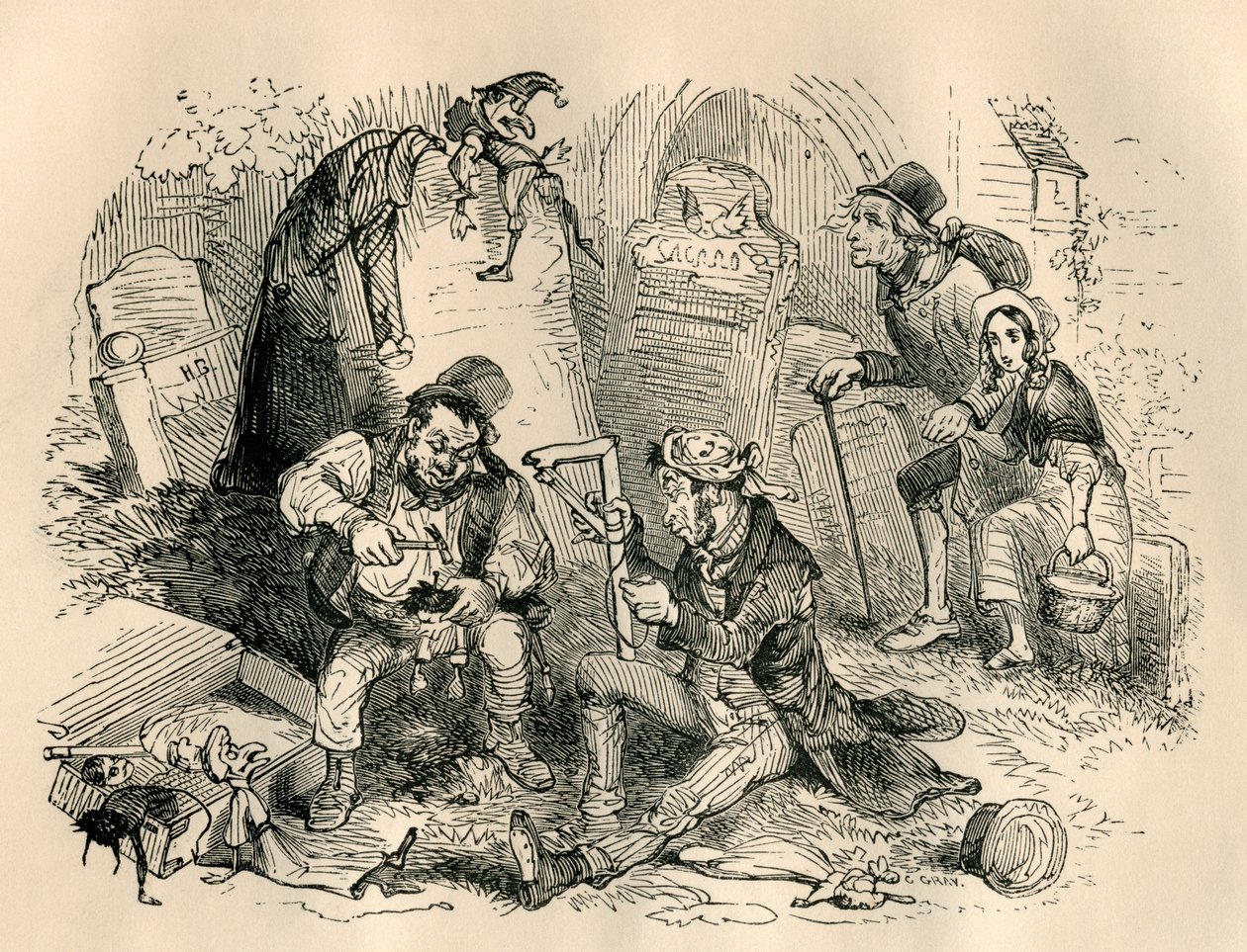 السادة Codlin ، Short and company ، من &39;The Old Curiosity Shop&39; بقلم تشارلز ديكنز بواسطة مدرسة اللغة الإنجليزية