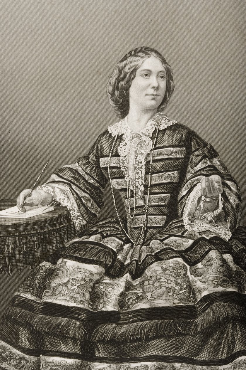 الآنسة إيمي سيدجويك (1830-1897) بواسطة مدرسة اللغة الإنجليزية