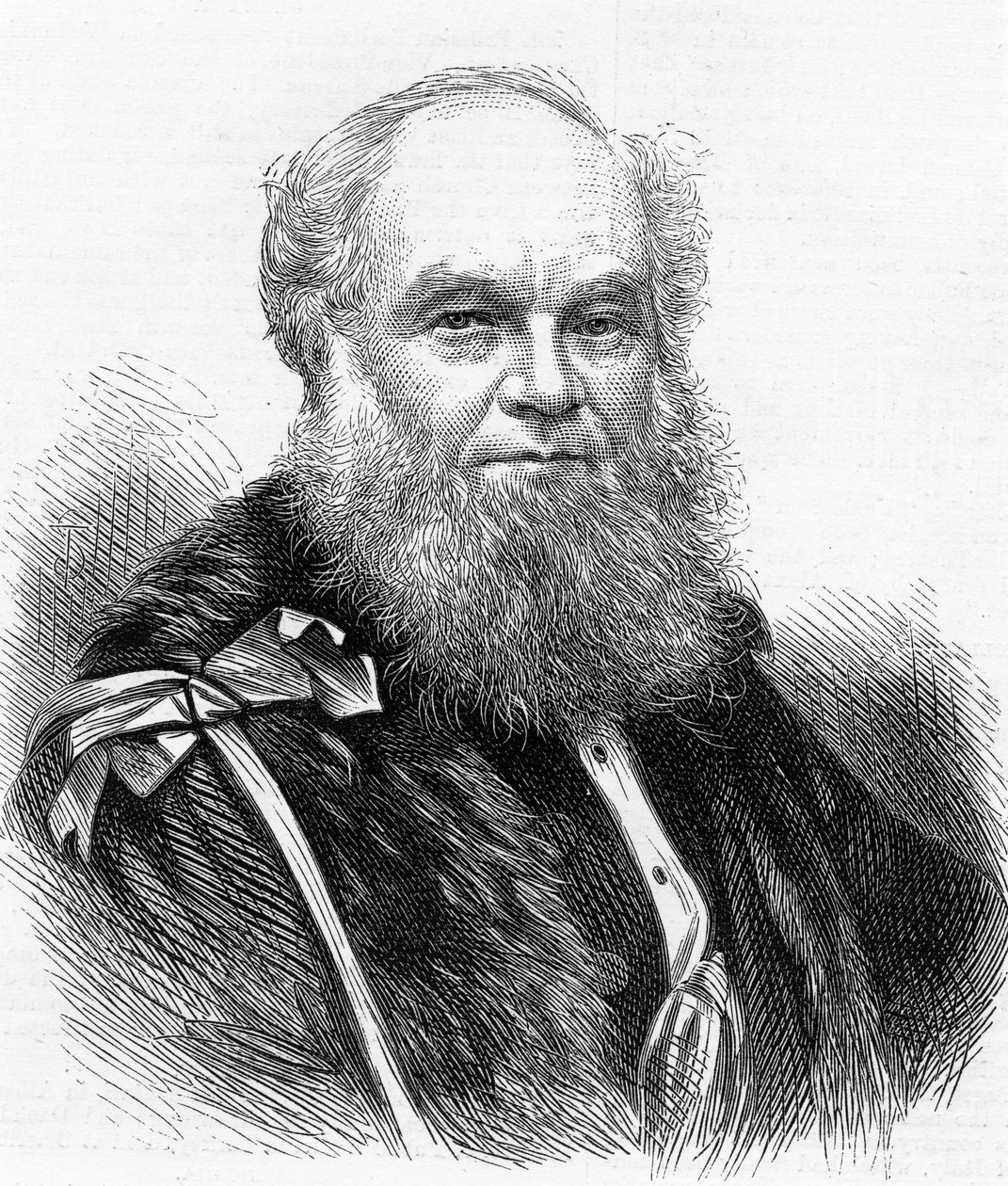 السيد ألدرمان وشريف ويثام ، توضيح من "أخبار لندن المصورة" ، 1873 بواسطة مدرسة اللغة الإنجليزية