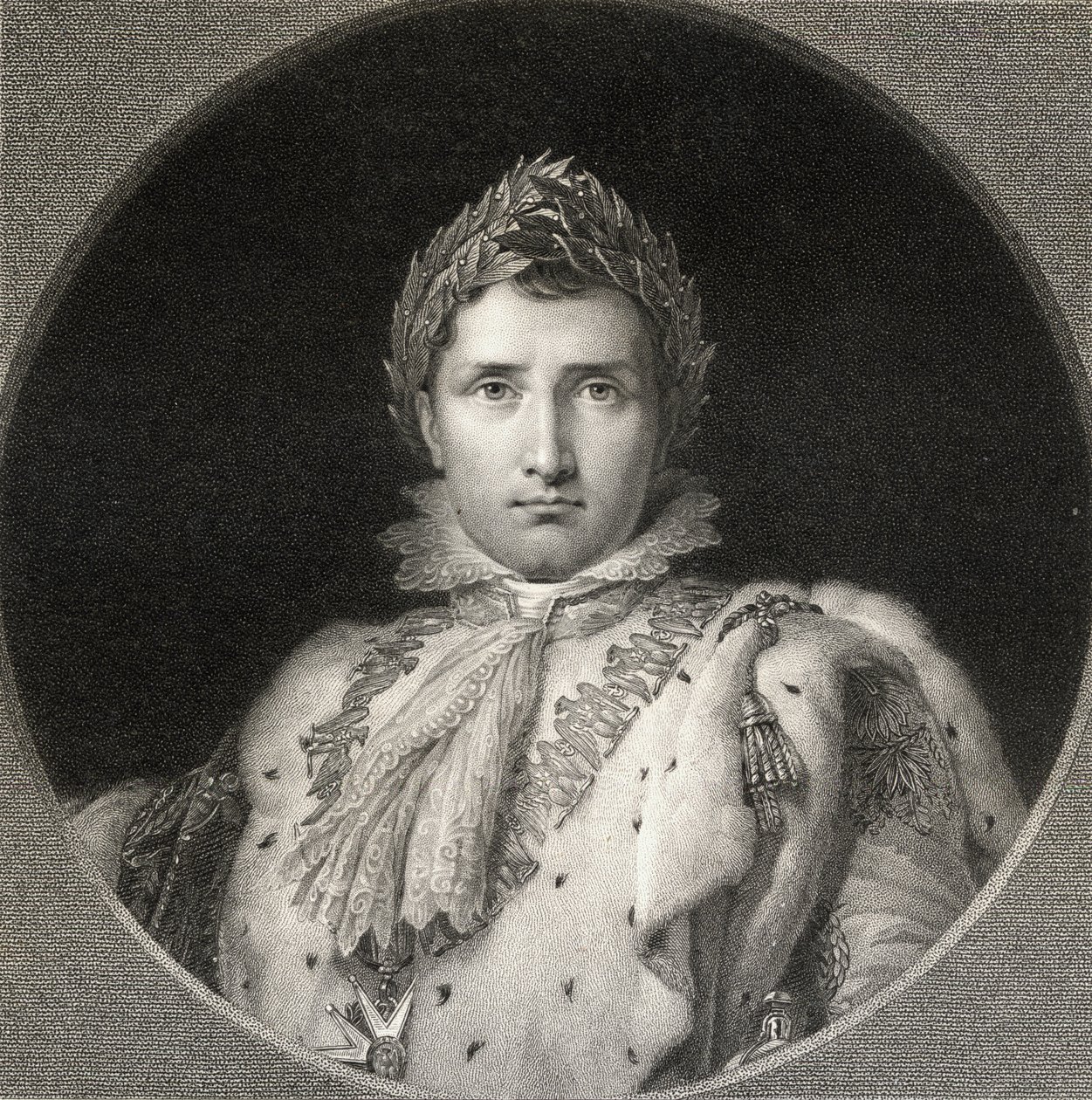 نابليون بونابرت (1769-1821) (إمبراطور فرنسا) من "معرض الصور" ، نُشر عام 1833 بواسطة مدرسة اللغة الإنجليزية