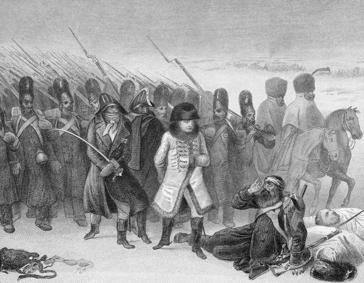 تراجع نابليون عن روسيا عام 1812 بواسطة مدرسة اللغة الإنجليزية