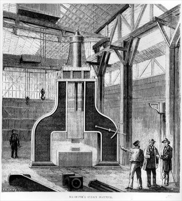 Nasmyths Steam Hammer ، 1871 بواسطة مدرسة اللغة الإنجليزية