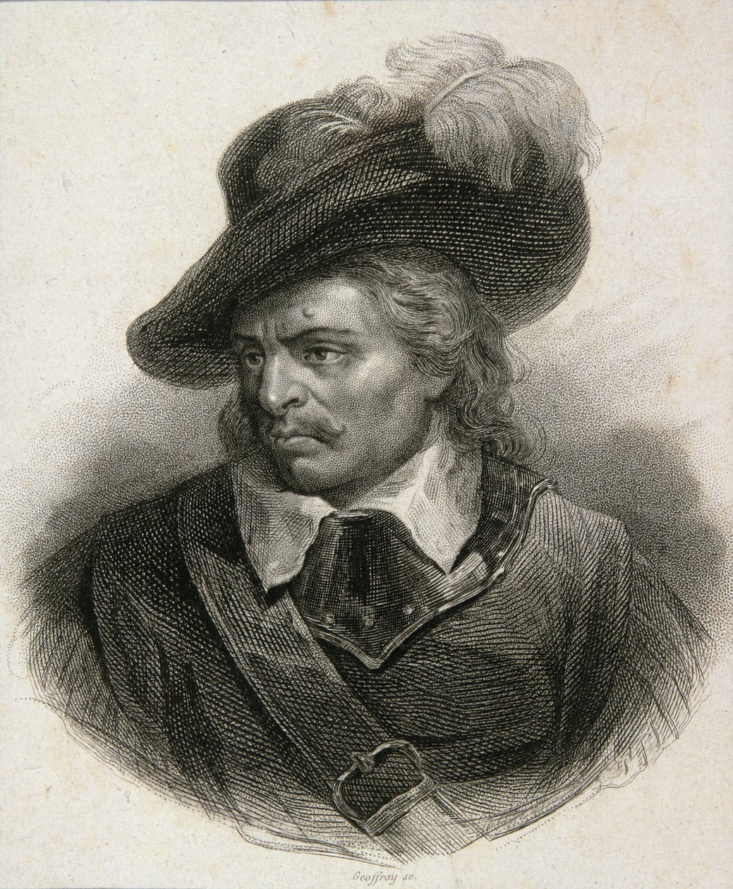 أوليفر كرومويل (1599-1658) بواسطة مدرسة اللغة الإنجليزية