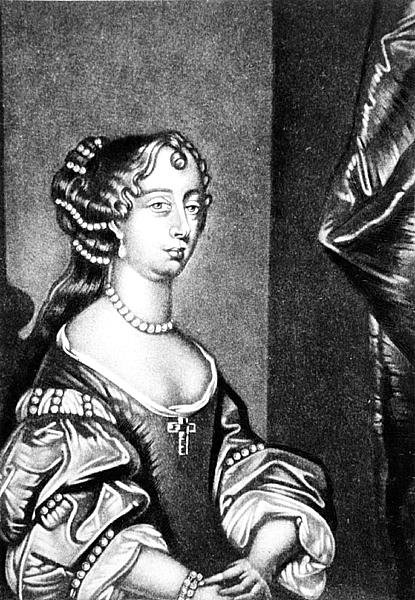 صورة لباربرا فيليرز ، دوقة كليفلاند (1641-1709) منقوشة بواسطة روبرت دنكارتون (1744-ج 1817) من شخصيات لامعة في التاريخ البريطاني (mezzotint) بواسطة مدرسة اللغة الإنجليزية