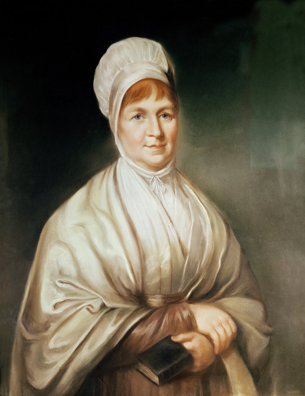 صورة إليزابيث فراي (1780-1845) بواسطة مدرسة اللغة الإنجليزية