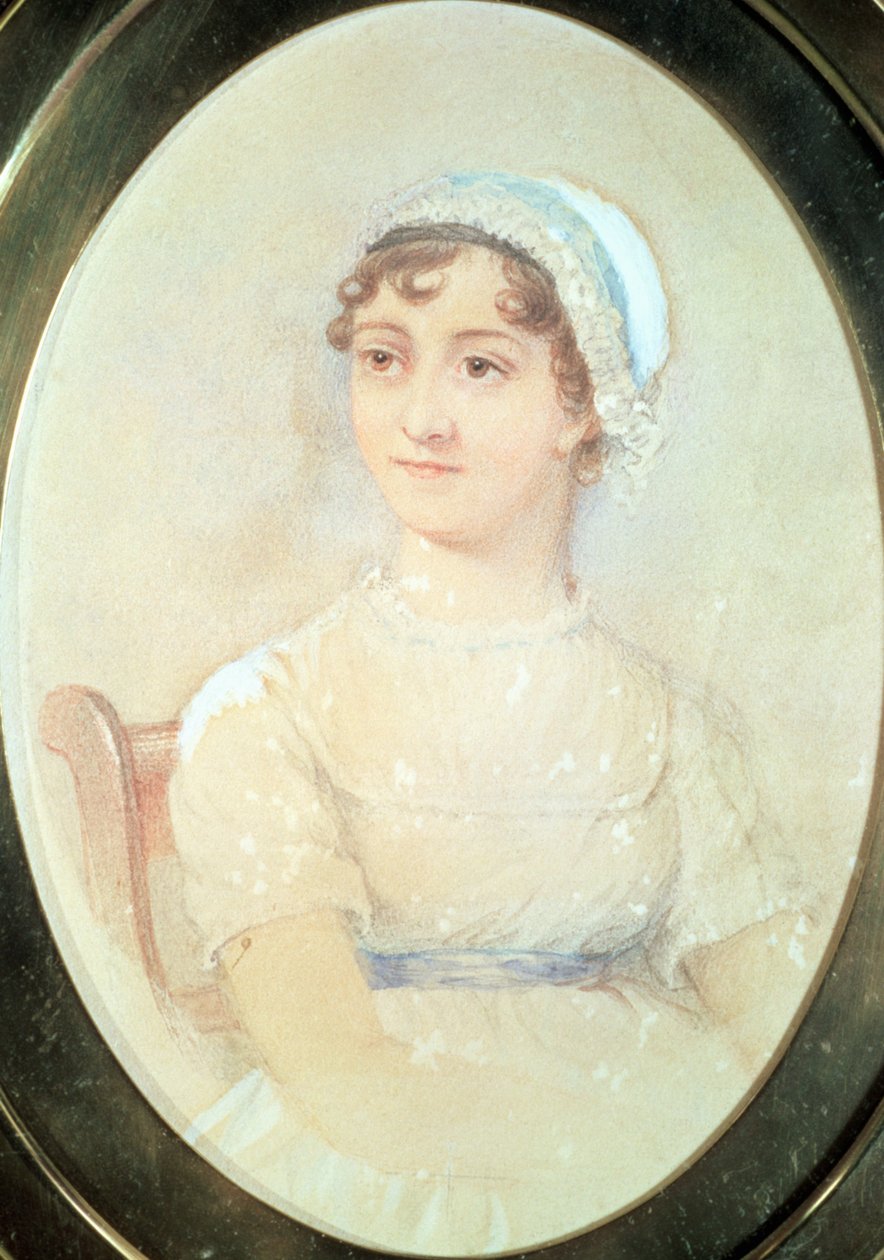 صورة لجين أوستن (1775-1817) بواسطة مدرسة اللغة الإنجليزية