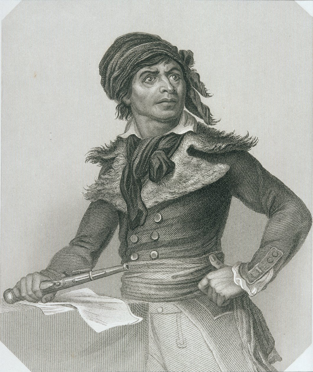 صورة جان بول مارات (1743-1793) بواسطة مدرسة اللغة الإنجليزية