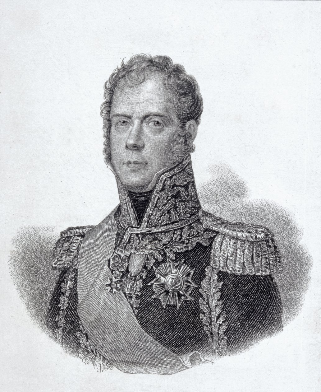 صورة ميشيل ناي (1769-1815) ، دوق إلكينغن ، أمير موسكوا بواسطة مدرسة اللغة الإنجليزية