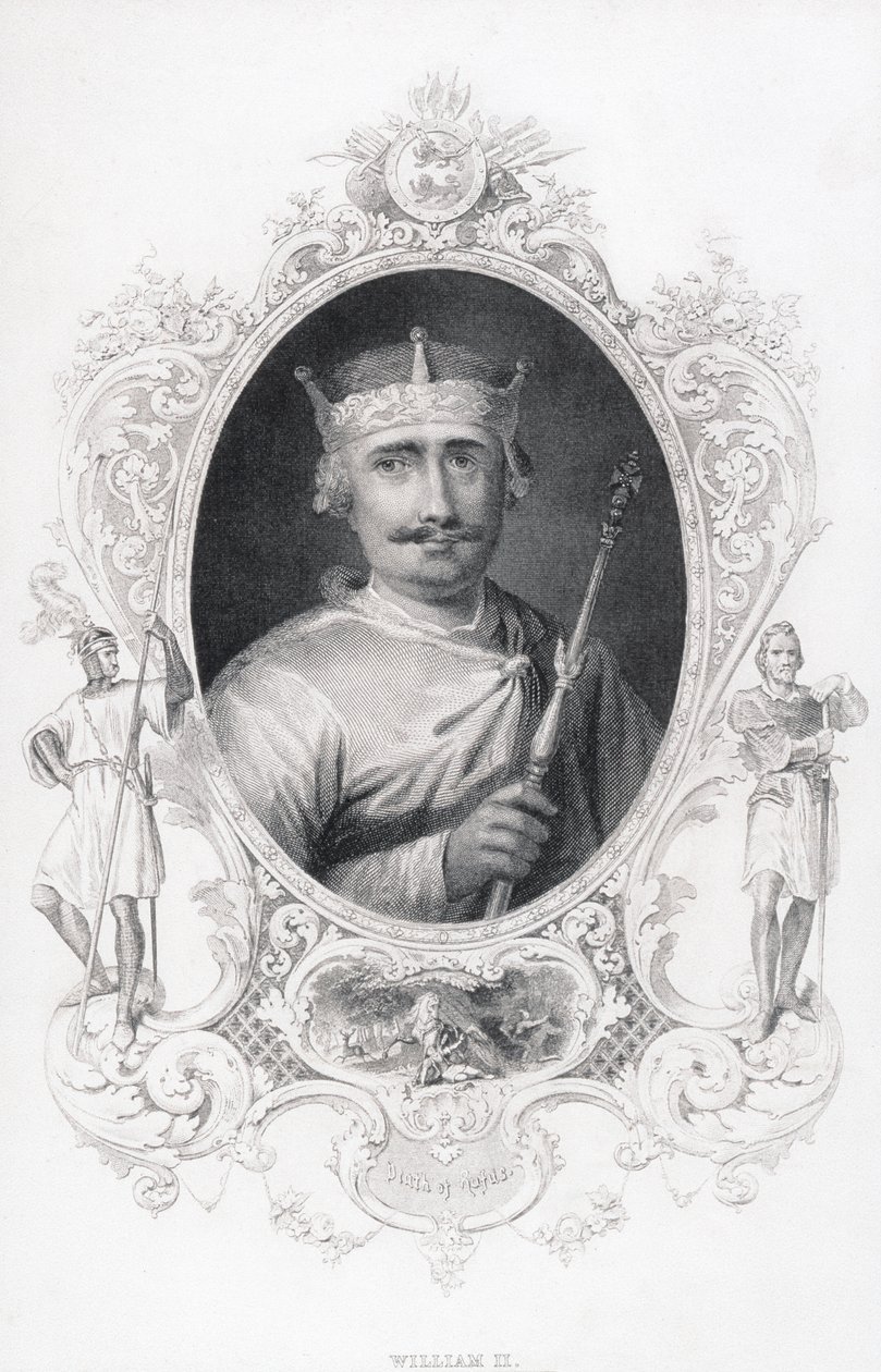 صورة وليام الثاني (1056-1100) بواسطة مدرسة اللغة الإنجليزية