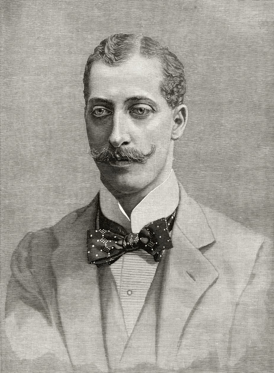 الأمير ألبرت فيكتور ، دوق كلارنس وأفونديل ، من مجلة The English Illustrated ، 1891-92 بواسطة مدرسة اللغة الإنجليزية