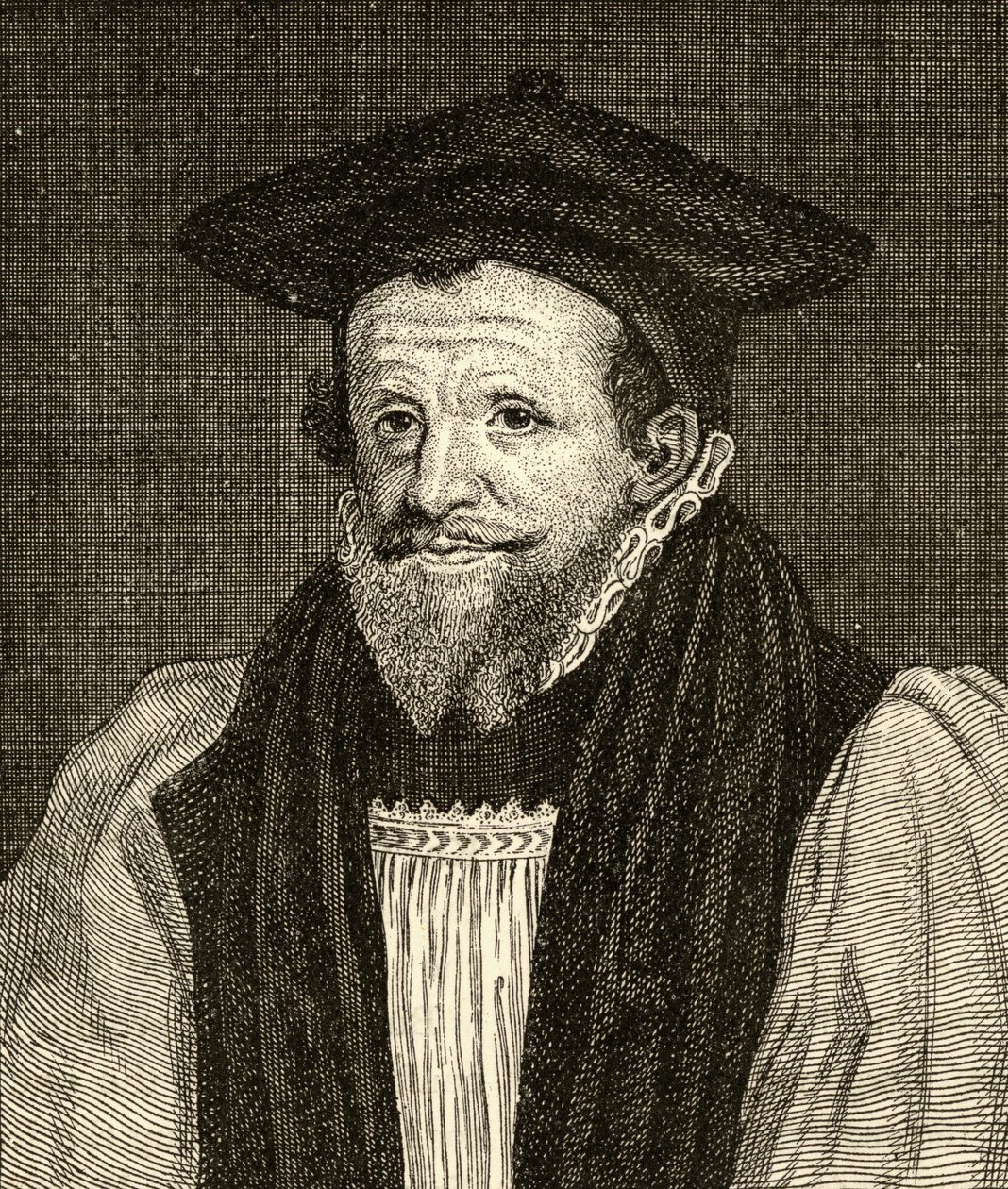 ريتشارد بانكروفت (1544-1610) بواسطة مدرسة اللغة الإنجليزية