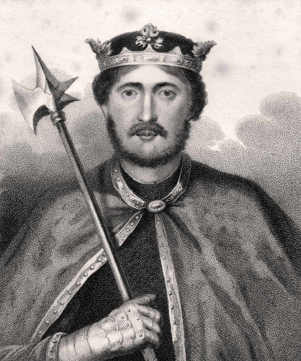 ريتشارد الأول ، نقشه بوكيه ، من "كتالوج المؤلفين الملكيين والنبيل" ، نشر 1806 بواسطة مدرسة اللغة الإنجليزية
