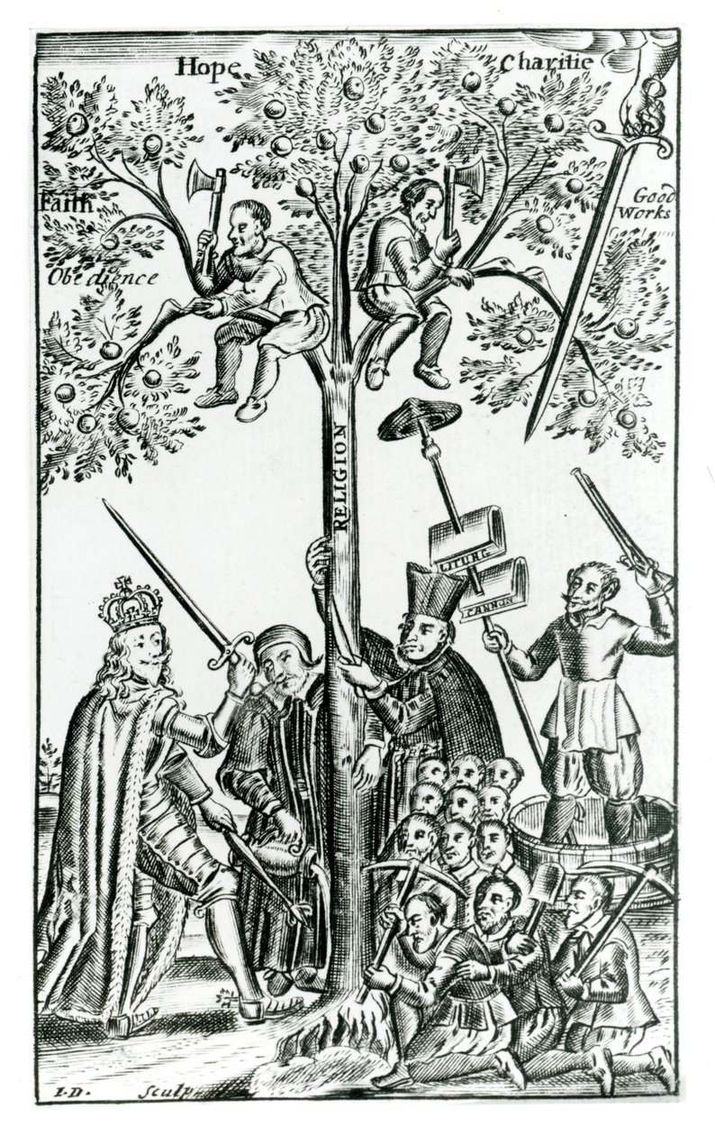 مشهد من "أوراكل الراعي" بقلم فرانسيس كارليس (1592-1644) 1646 بواسطة مدرسة اللغة الإنجليزية