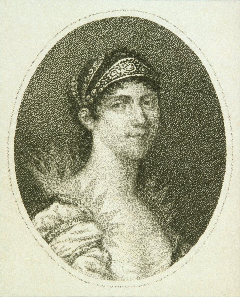 الإمبراطورة جوزفين (1763-1814) من معرض الصور ، 1833 بواسطة مدرسة اللغة الإنجليزية
