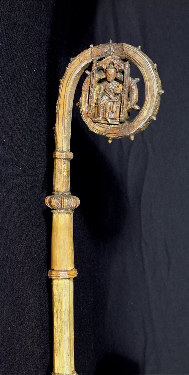 The Serbroke Crozier ، 1450 (الخشب) (انظر أيضًا 44065) بواسطة مدرسة اللغة الإنجليزية