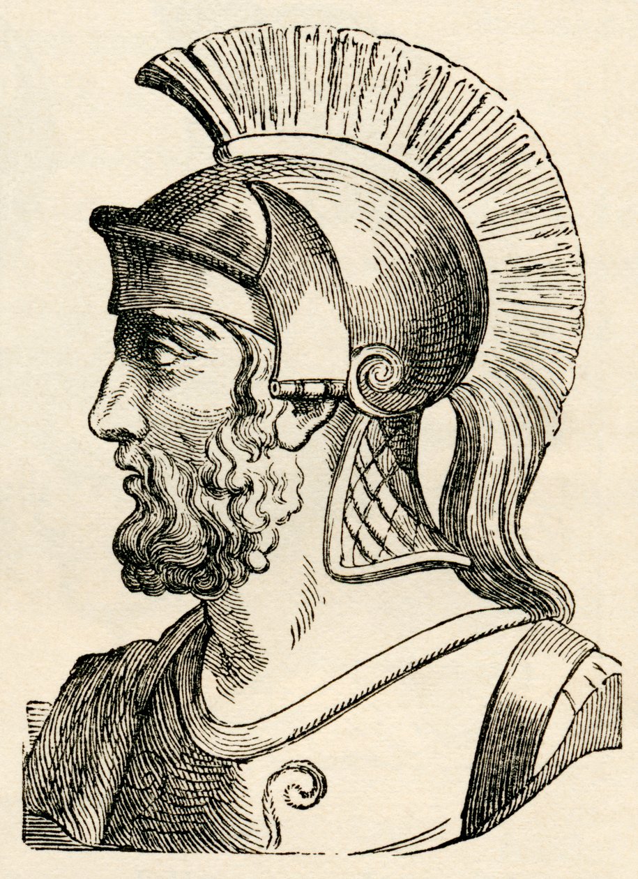Themistocles ، من "سكان العالم" بقلم جي تي بيتاني ، نشر عام 1888 بواسطة مدرسة اللغة الإنجليزية