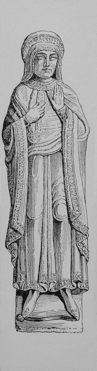 Urraca (c.1080-1126) ملكة قشتالة وليون (1109-26) بواسطة مدرسة اللغة الإنجليزية