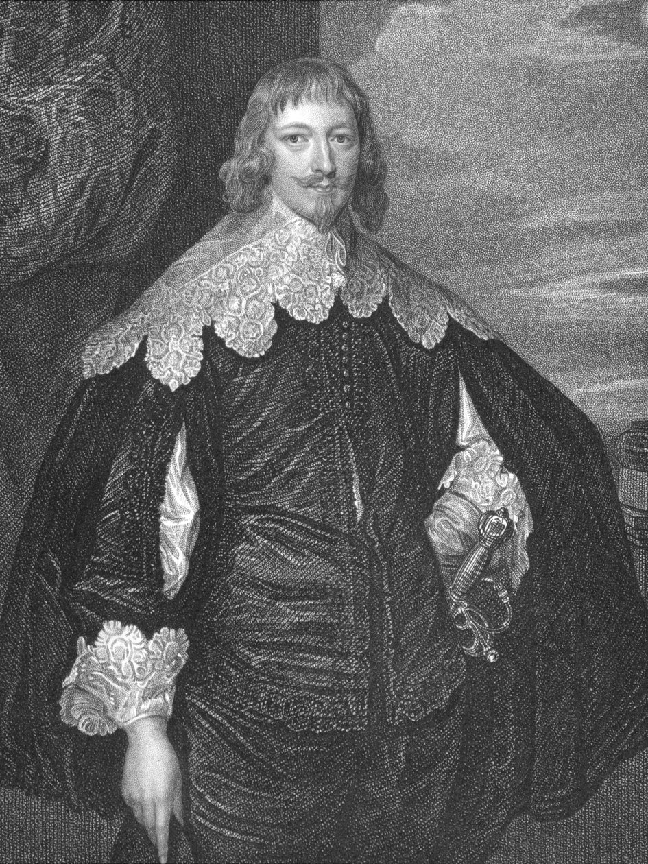 وليام كافنديش (1592-1676) ، من "صور بريتيش لودج" ، 1823 بواسطة مدرسة اللغة الإنجليزية