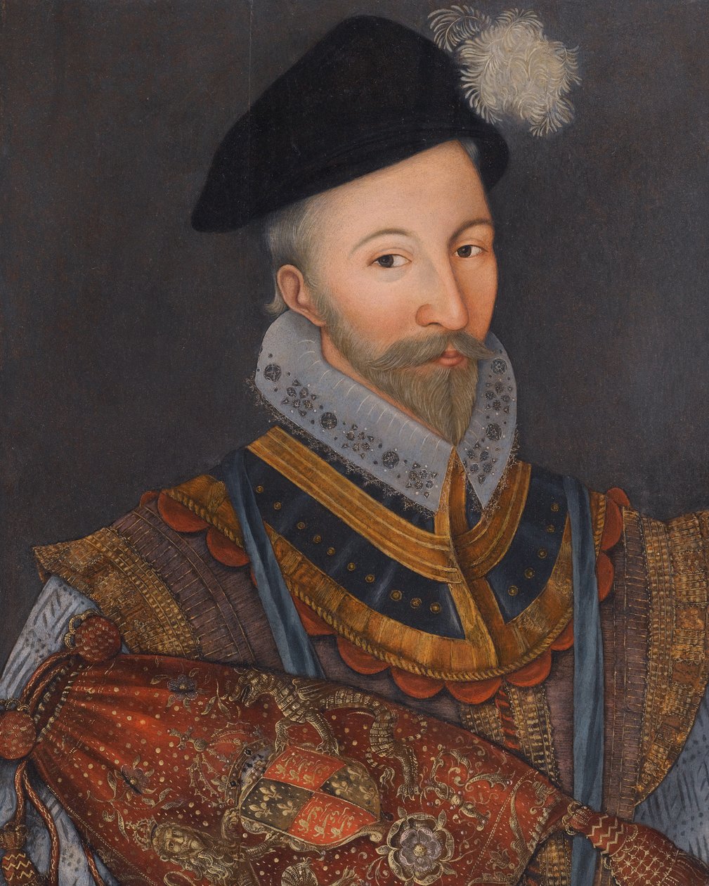 وليام هوارد (c.1510-1573) ، البارون هوارد الأول من هوارد أوف إفينجهام بواسطة المدرسة الإنجليزية في القرن السادس عشر