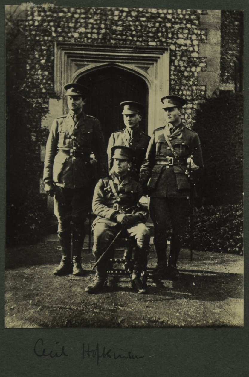 سيسيل هوبكنسون ، 1914-1915 بواسطة مصور انجليزى