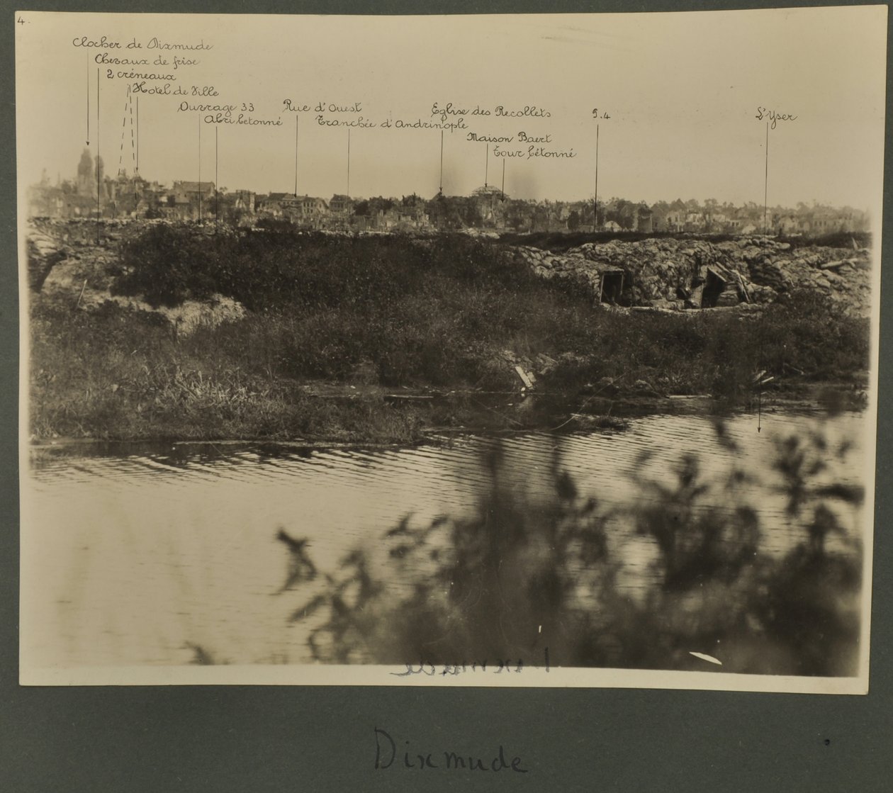 Dixmude ، c.1916-19 بواسطة مصور انجليزى