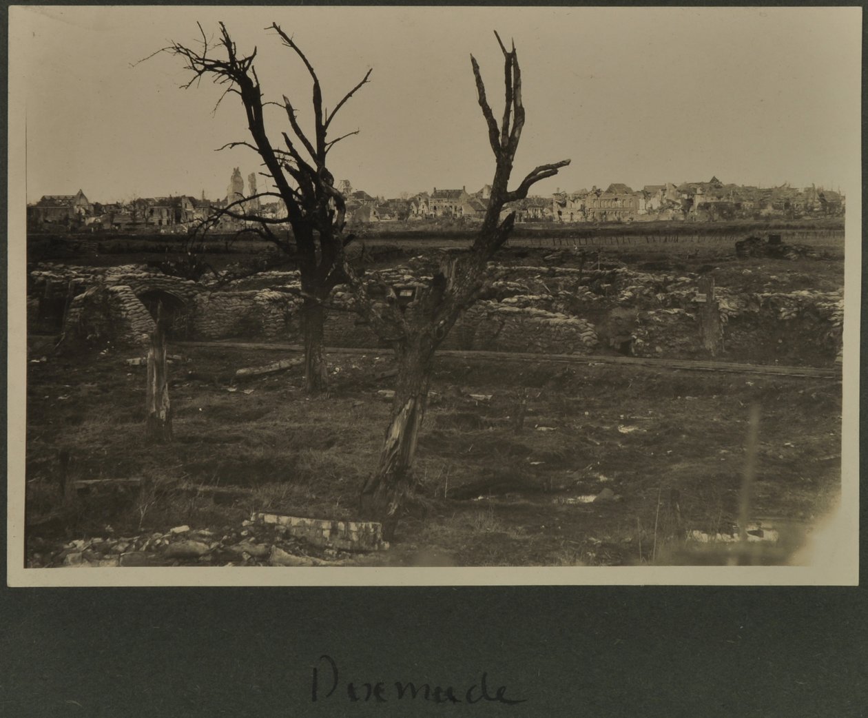 Dixmude ، c.1916-19 بواسطة مصور انجليزى