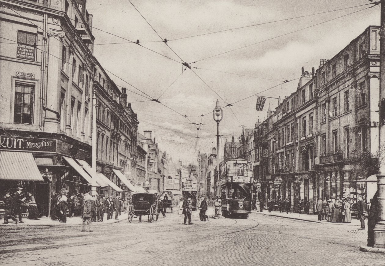 Lord Street, Liverpool (b/w photo) بواسطة مصور انجليزى