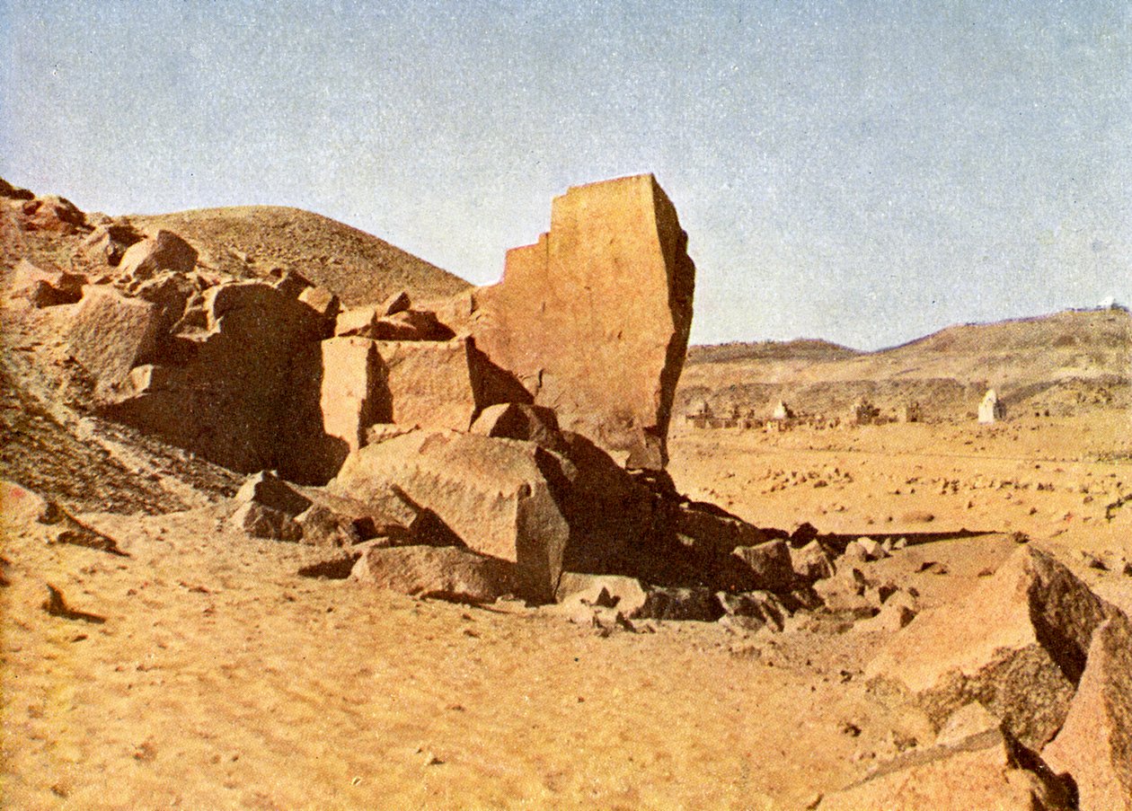 أحد جسور فرعون مصر. بواسطة مصور انجليزى