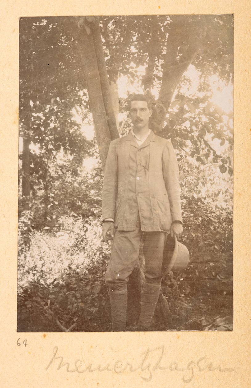 صورة لريتشارد ماينرتزهاجين بواسطة بيلي ، في صور هندية لـ F.M. بيلي 1900-03 (صورة بني داكن) بواسطة مصور انجليزى