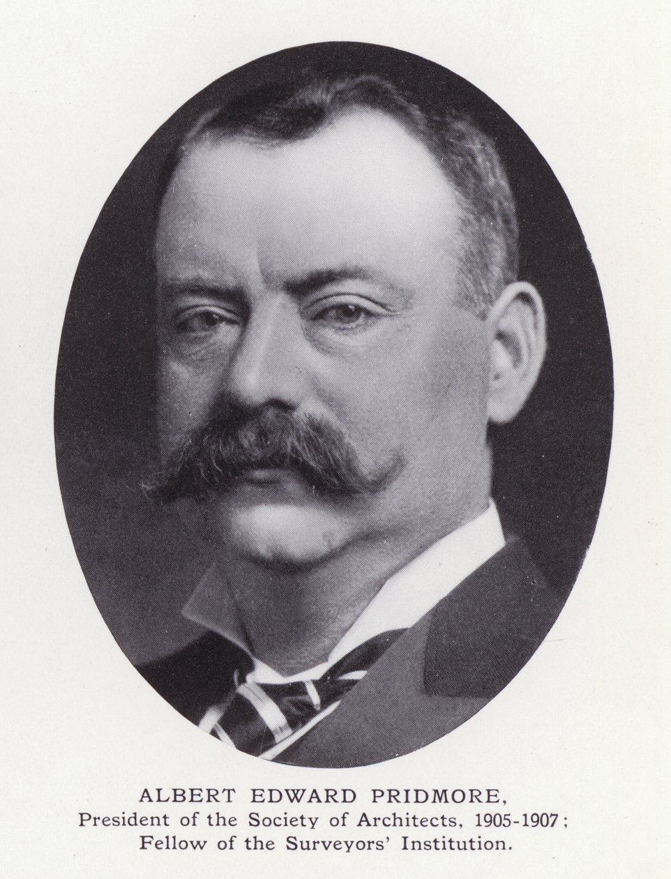 Prominent Men of London: Albert Edward Pridmore (b/w photo) بواسطة مصور انجليزى