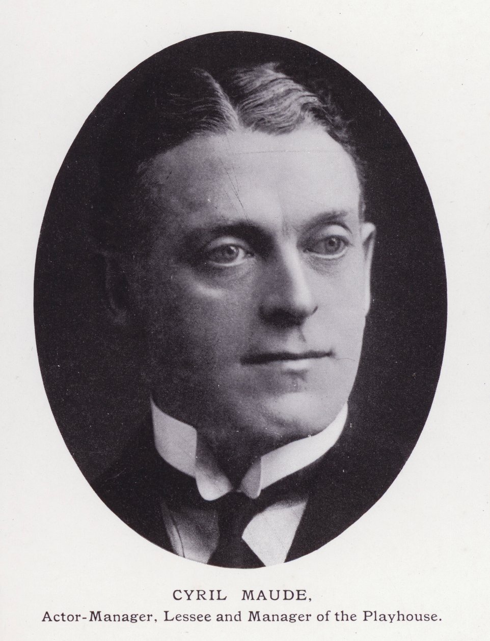 Prominent Men of London: Cyril Maude (b/w photo) بواسطة مصور انجليزى