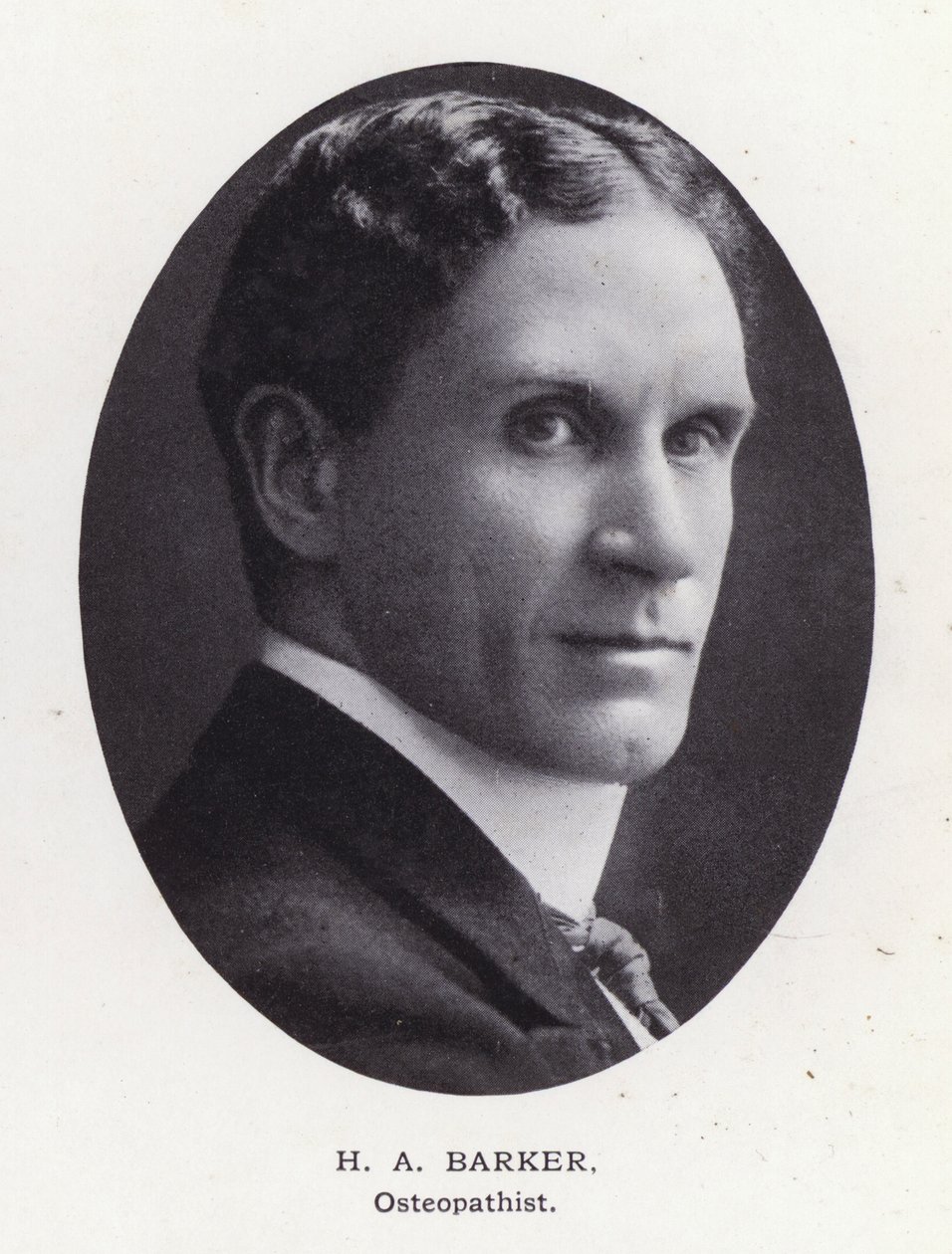 رجال لندن البارزون: H A Barker (b / w photo) بواسطة مصور انجليزى
