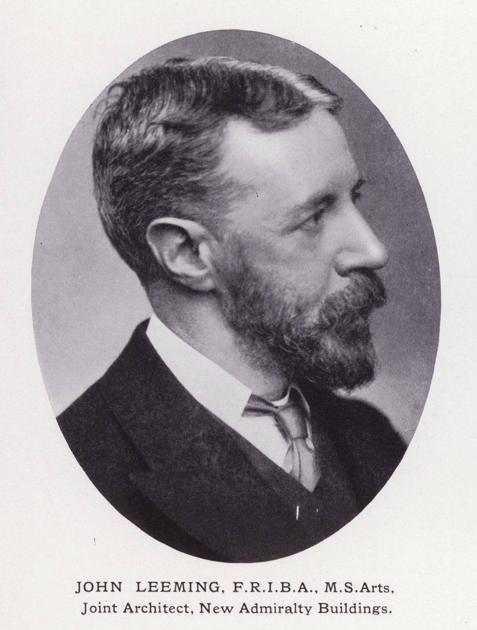 Prominent Men of London: John Leeming (b/w photo) بواسطة مصور انجليزى