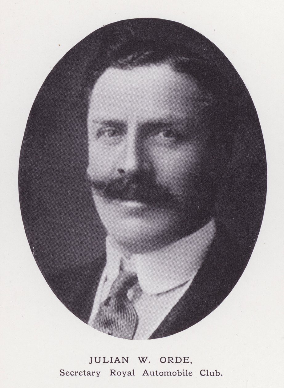 Prominent Men of London: Julian W Orde (b/w photo) بواسطة مصور انجليزى