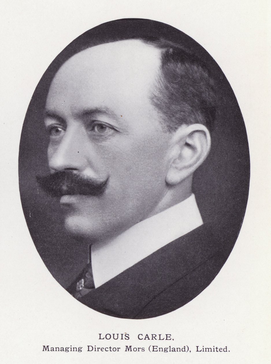 Prominent Men of London: Louis Carle (b/w photo) بواسطة مصور انجليزى