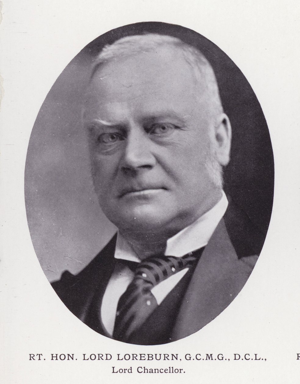Prominent Men of London: Rt Hon Lord Loreburn (b/w photo) بواسطة مصور انجليزى
