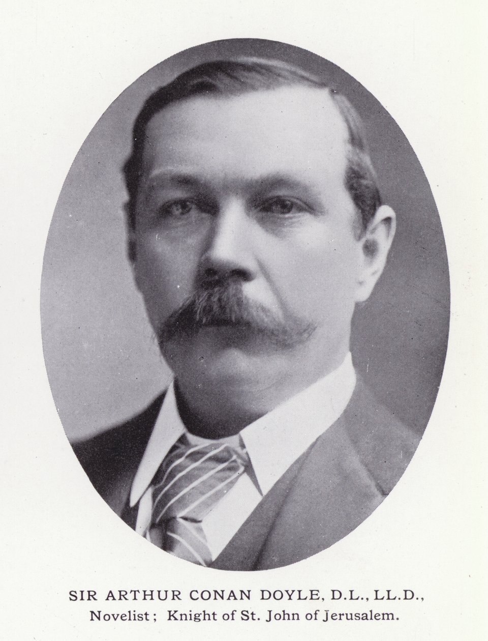Prominent Men of London: Sir Arthur Conan Doyle (b/w photo) بواسطة مصور انجليزى