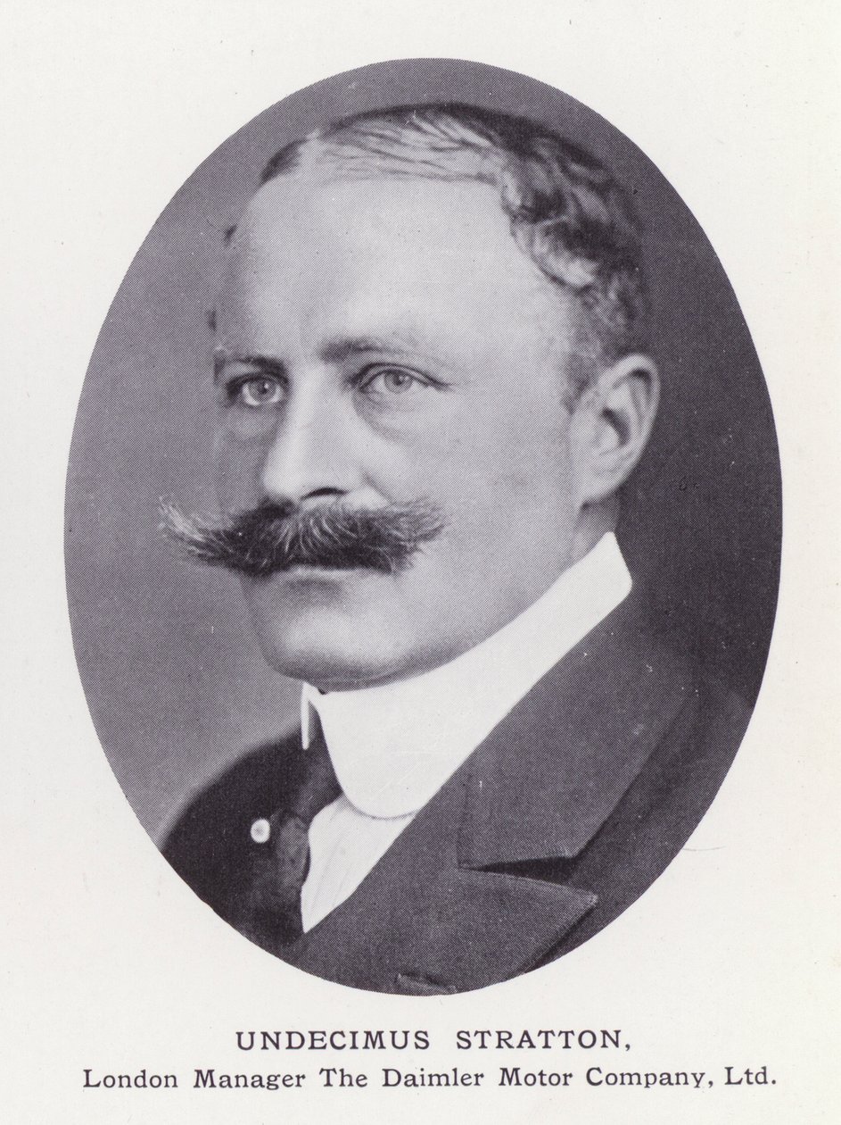 Prominent Men of London: Undecimus Stratton (b/w photo) بواسطة مصور انجليزى