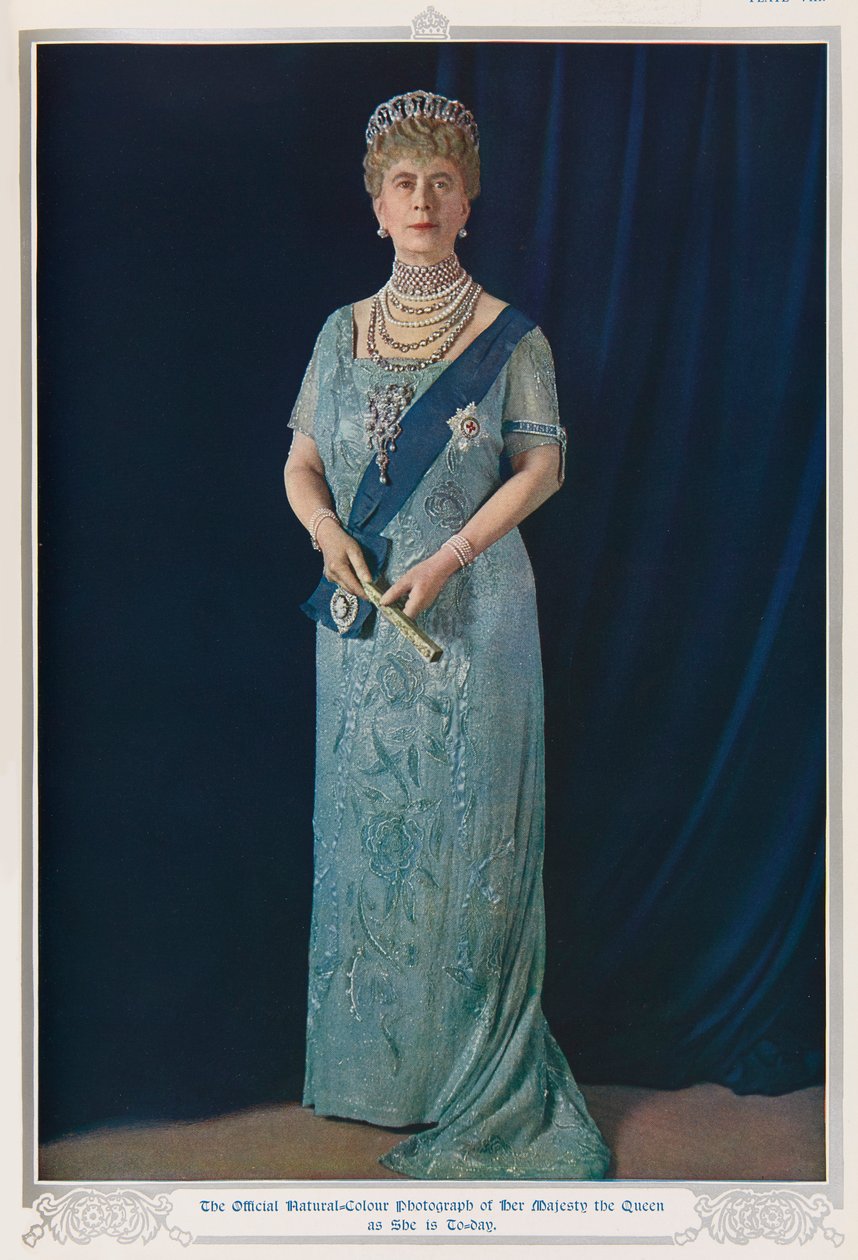 الملكة ماري عام 1935 بواسطة مصور انجليزى
