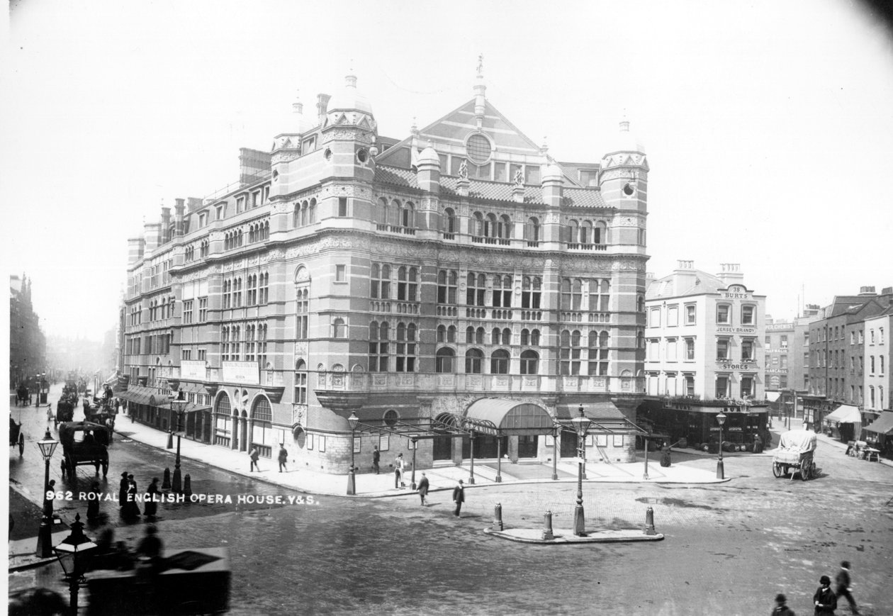 دار الأوبرا الإنجليزية الإنجليزية ، 1891 بواسطة مصور انجليزى