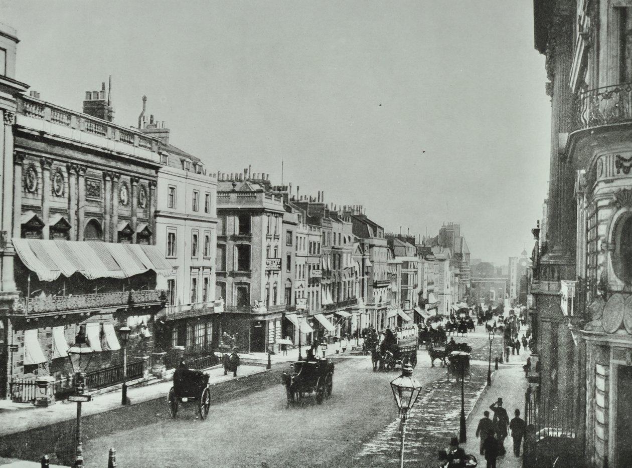 شارع سانت جاميس ، وستمنستر إل بي: باتجاه الجنوب ، 1896 بواسطة مصور انجليزى
