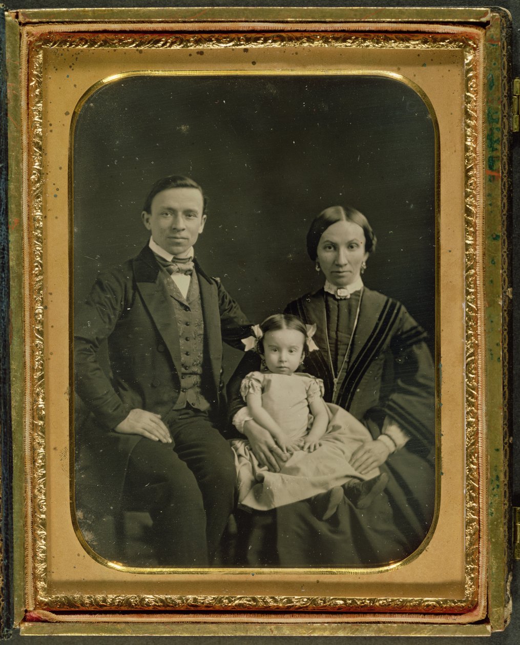 عائلة هيلير ، c.1850 (daguerreotype) بواسطة مصور انجليزى