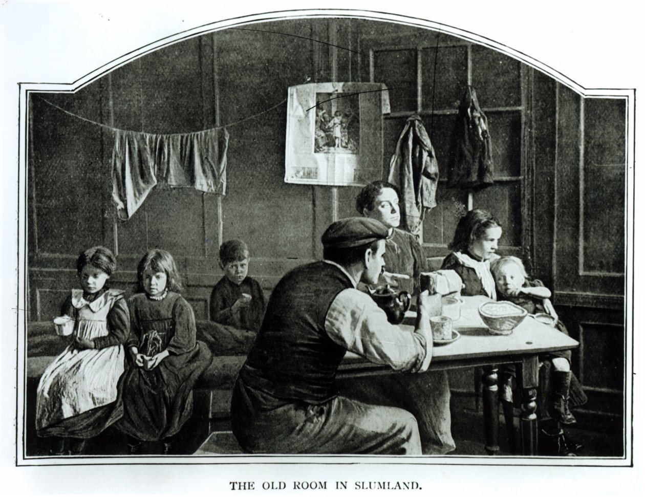 The Old Room in Slumland (bw photo) بواسطة مصور انجليزى