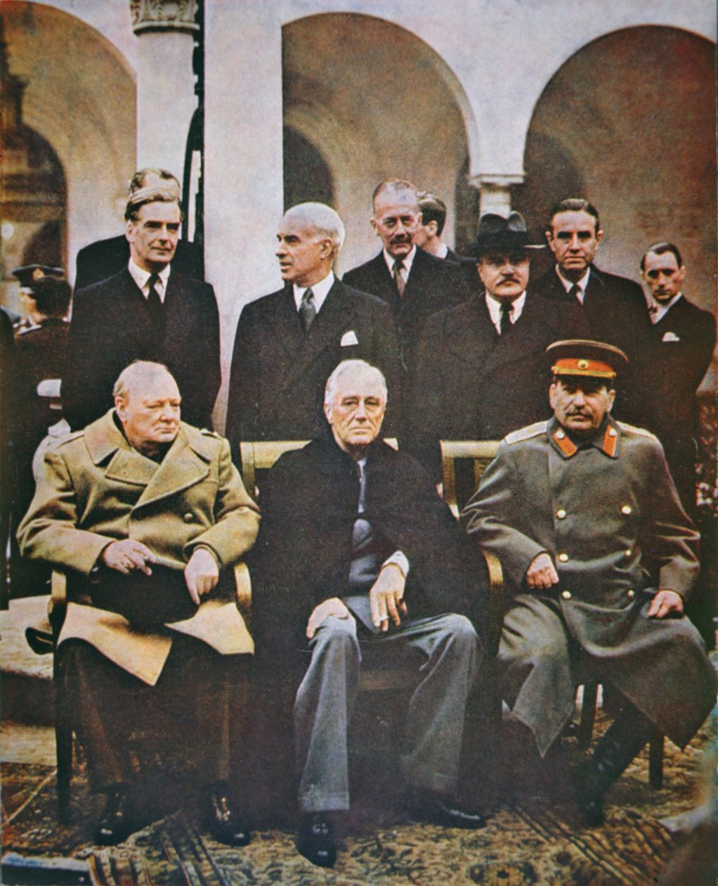 The Yalta Conference, February 1945 (photo) بواسطة مصور انجليزى