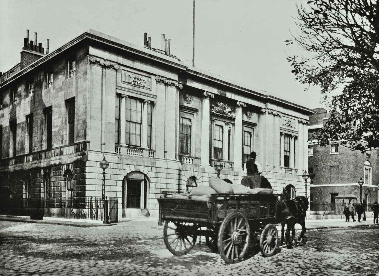 ترينيتي هاوس ، ترينيتي سكوير ، مدينة لندن ، 1890 بواسطة مصور انجليزى